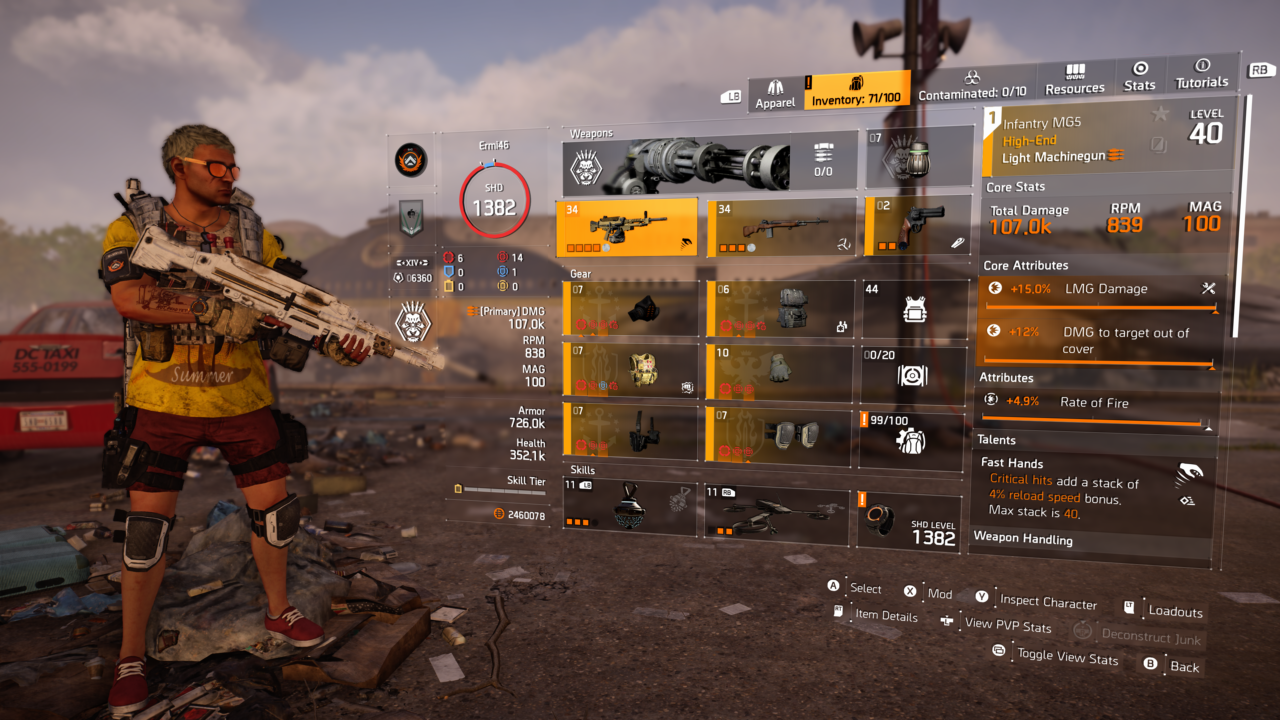 Division 2 Build Library